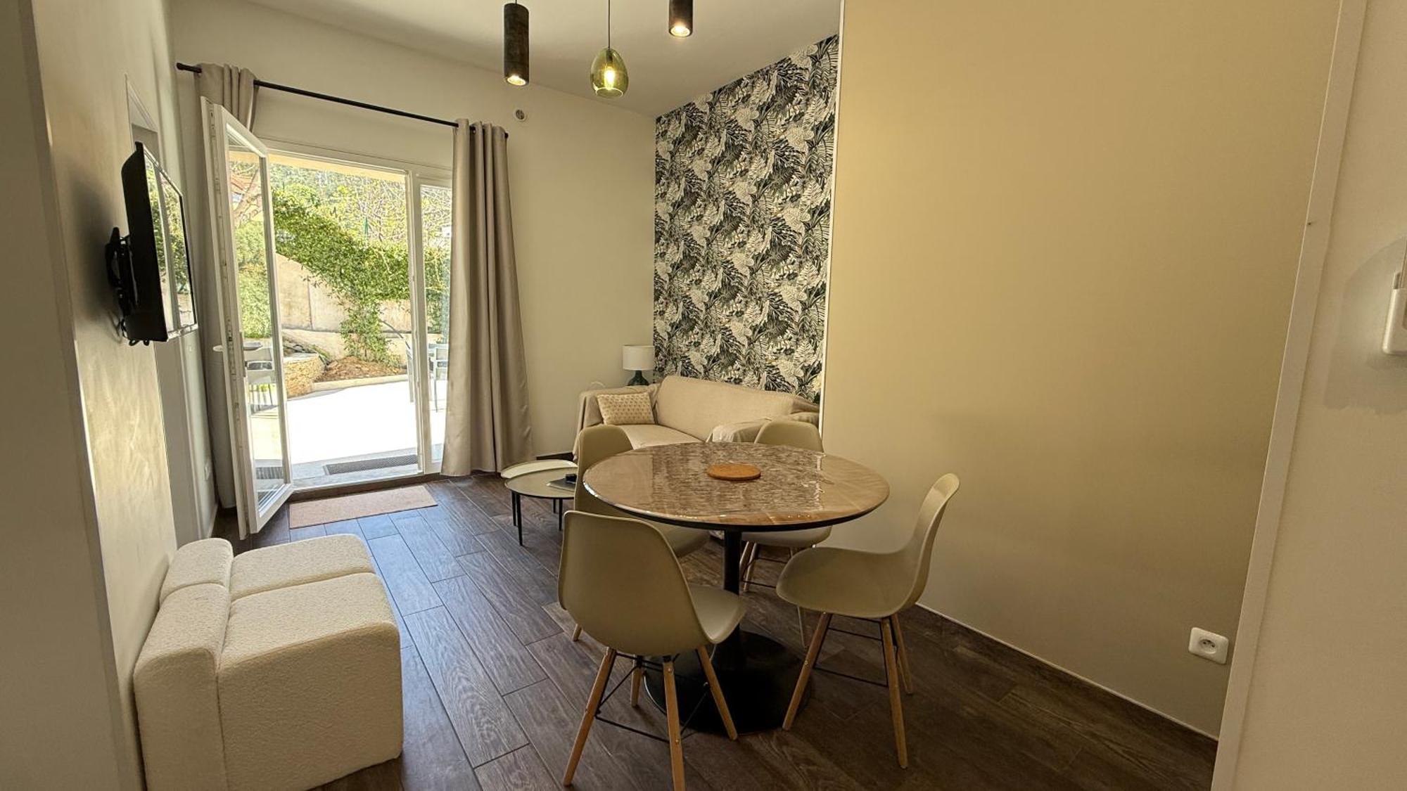 A Casa Corbaia Appartement 40 M2, Jardin Prive, Parking, Proche Centre Ville Et Mer Apartment 40 M2, Private Garden Parking Near Town Center And Sea Port And Airport Bastia  Exteriör bild
