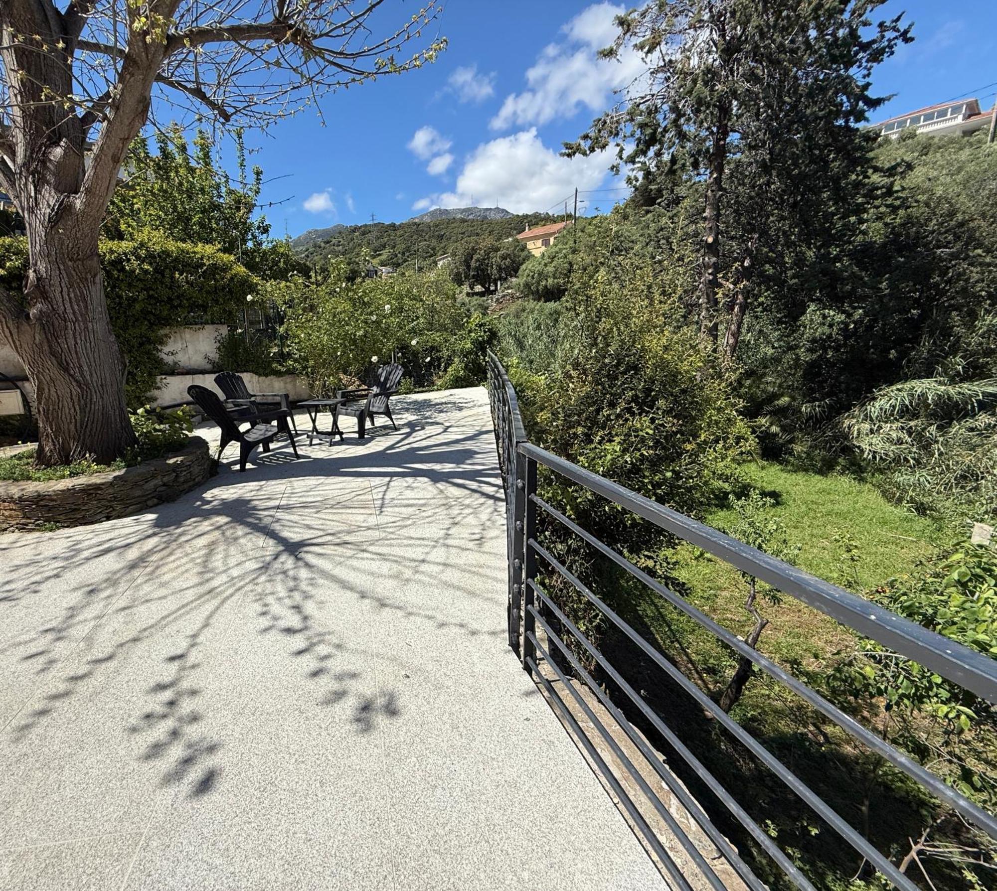 A Casa Corbaia Appartement 40 M2, Jardin Prive, Parking, Proche Centre Ville Et Mer Apartment 40 M2, Private Garden Parking Near Town Center And Sea Port And Airport Bastia  Exteriör bild