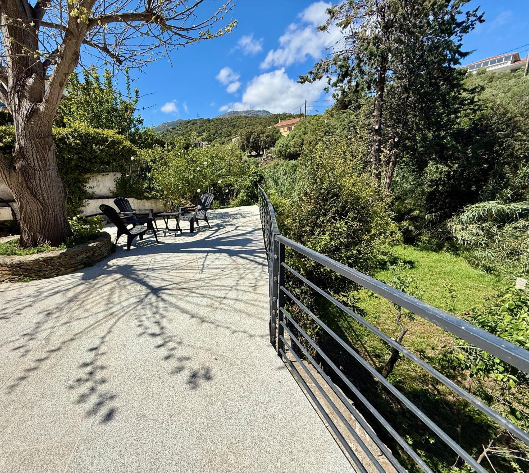 A Casa Corbaia Appartement 40 M2, Jardin Prive, Parking, Proche Centre Ville Et Mer Apartment 40 M2, Private Garden Parking Near Town Center And Sea Port And Airport Bastia  Exteriör bild